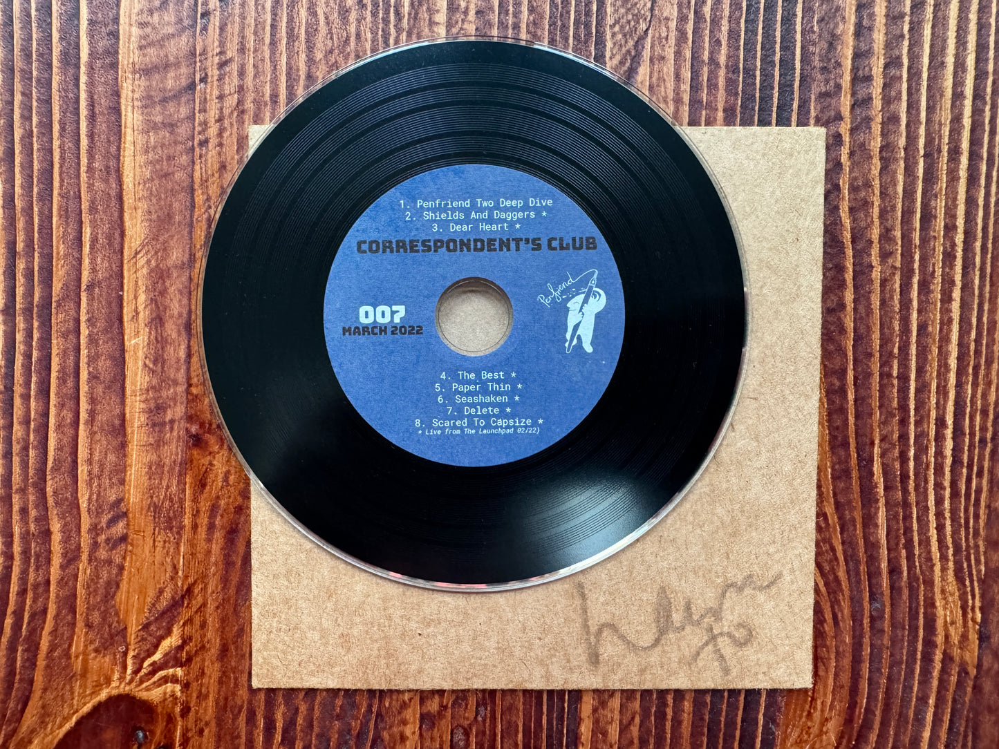Correspondent's Club #7 - March 2022 - CD + Zine