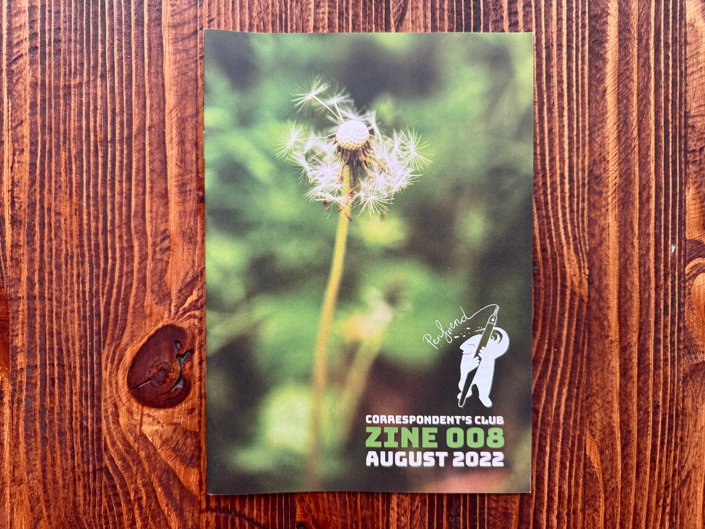 Correspondent's Club #8 - August 2022 - CD + zine
