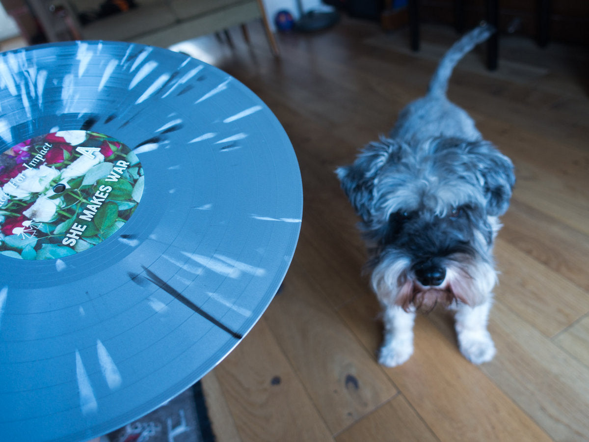 Brace For Impact (2018) - Silver Splatter (Dogface) Vinyl + download code