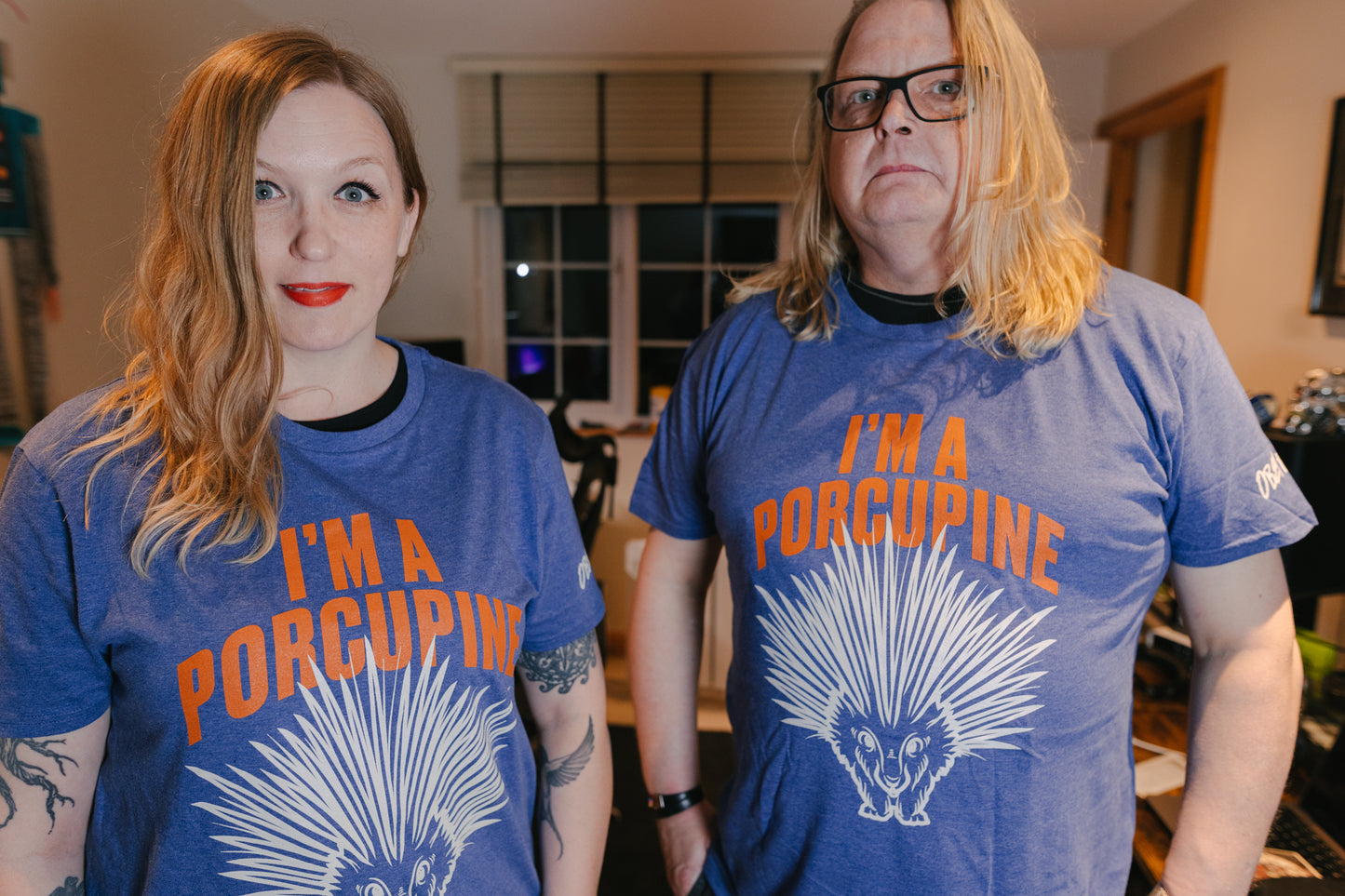 * 27 LEFT * Porcupine UNISEX Tee
