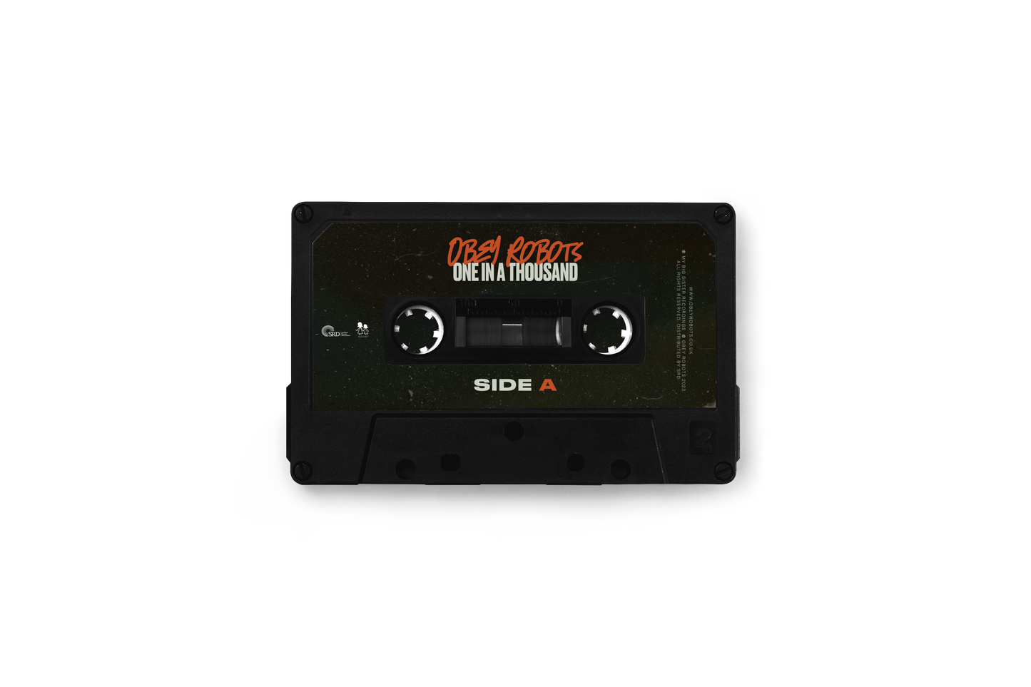 Obey Robots 'One In A Thousand' - Signed Cassette by Laura & Rat