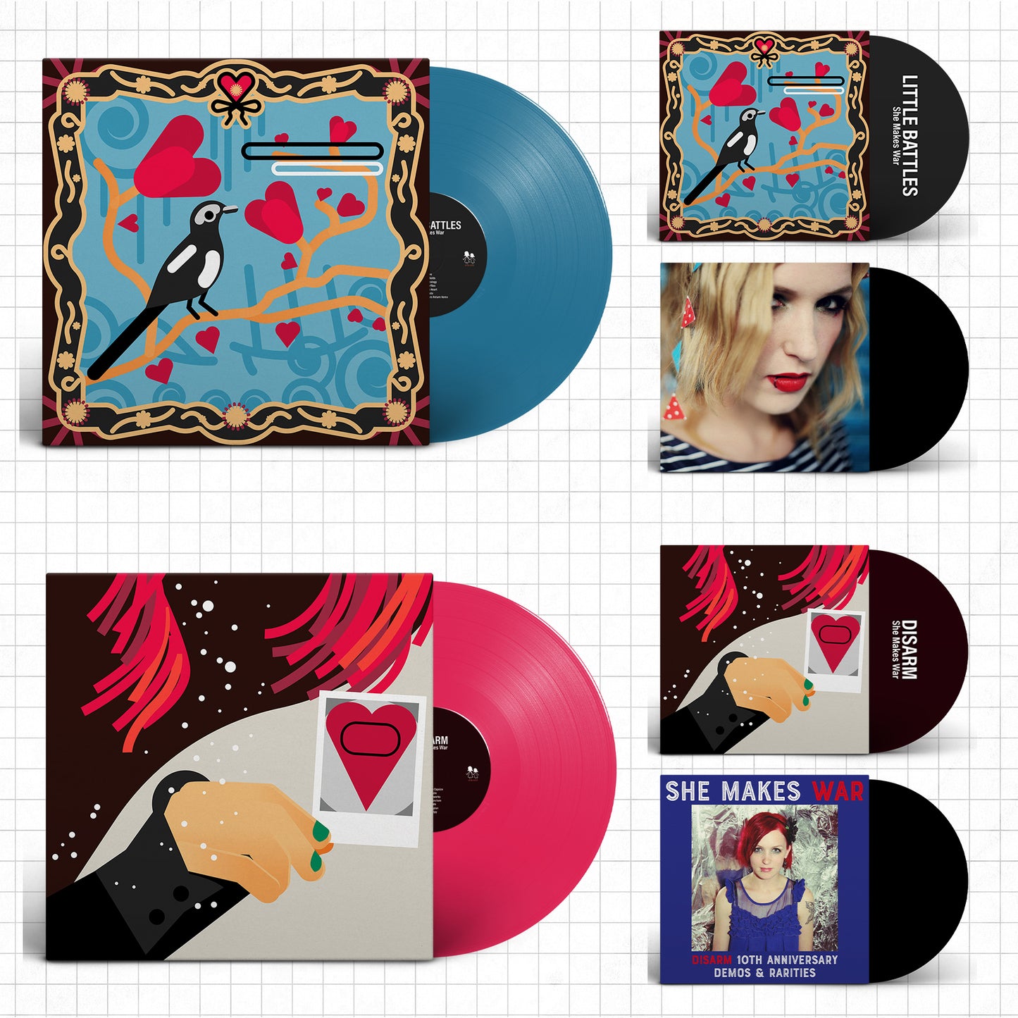 Little Battles + Disarm Anniversary Bundle - 2 x vinyl + 4 x CD + download