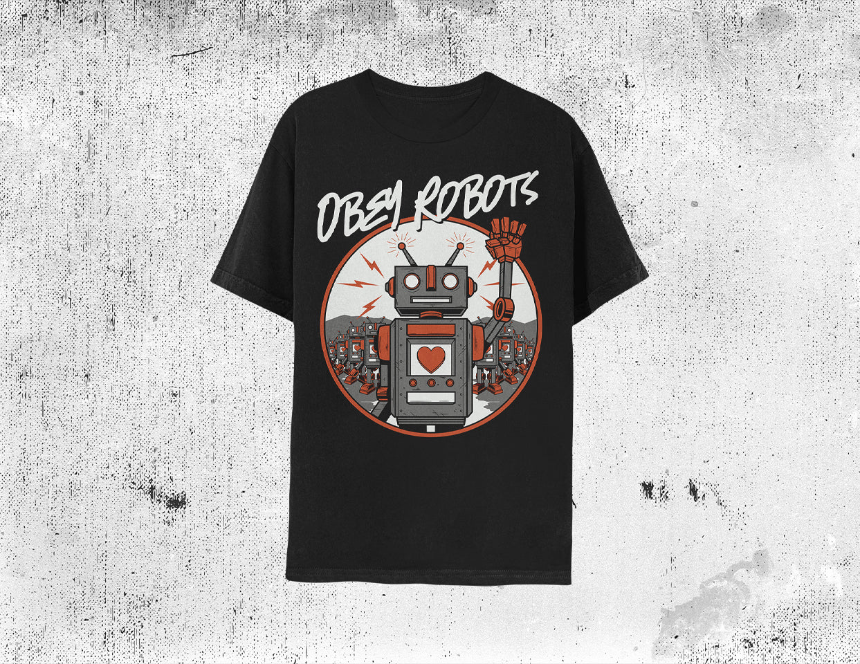 OIAT - Unisex Robot T-Shirt