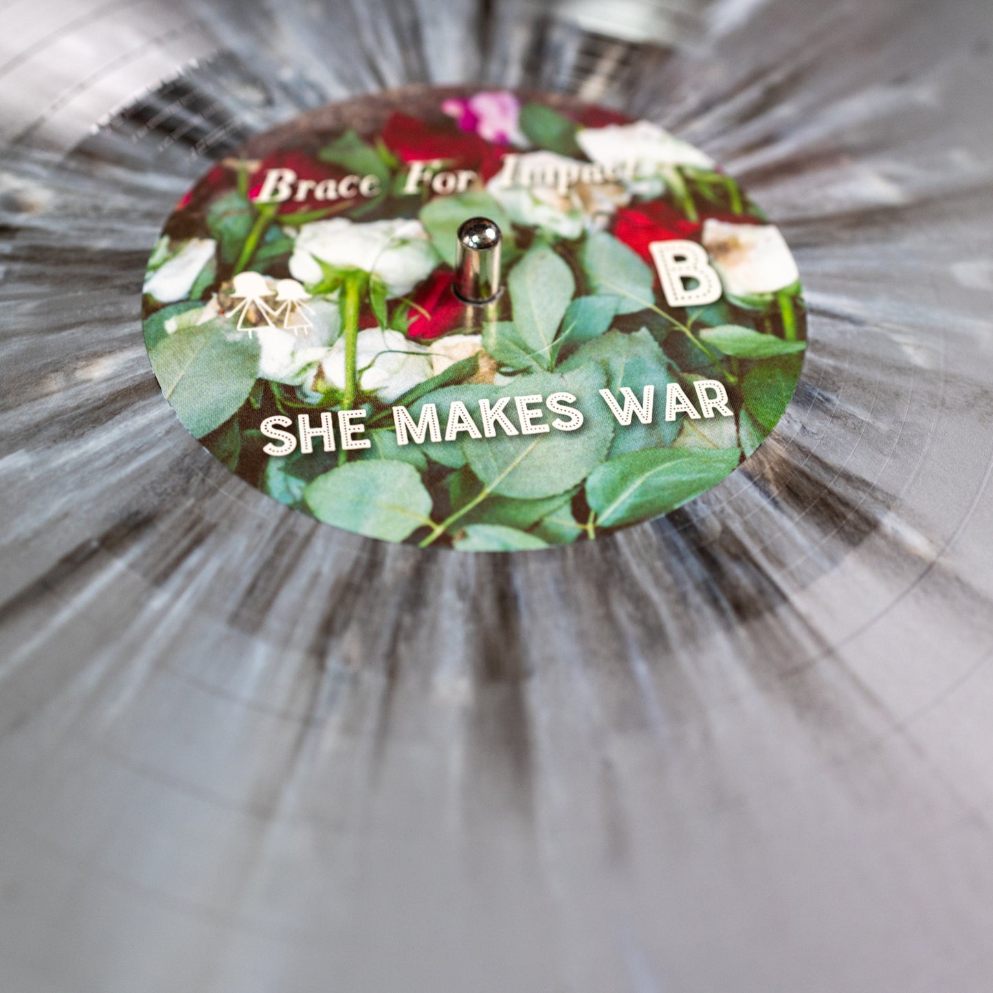 Brace For Impact (2018) - Silver Splatter (Dogface) Vinyl + download code