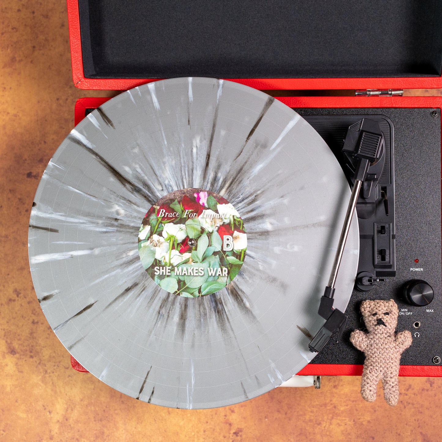 Brace For Impact (2018) - Silver Splatter (Dogface) Vinyl + download code