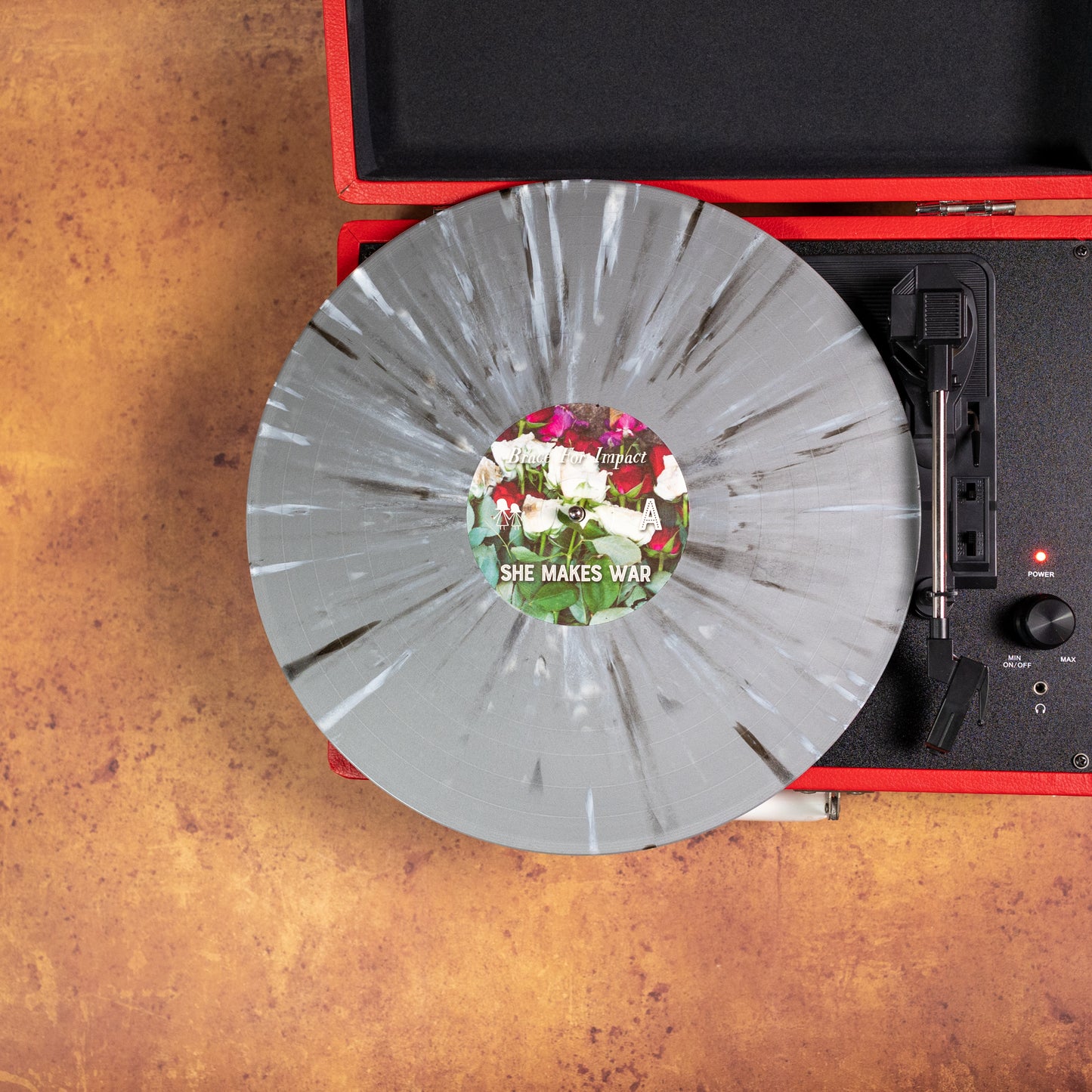 Brace For Impact (2018) - Silver Splatter (Dogface) Vinyl + download code