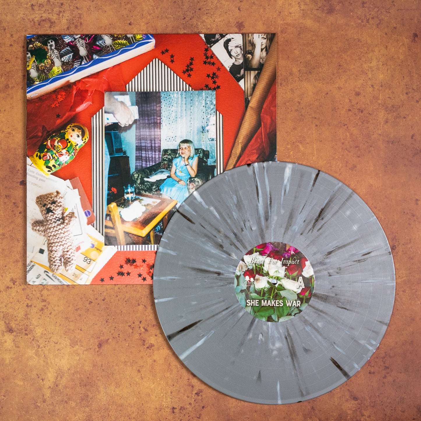 Brace For Impact (2018) - Silver Splatter (Dogface) Vinyl + download code