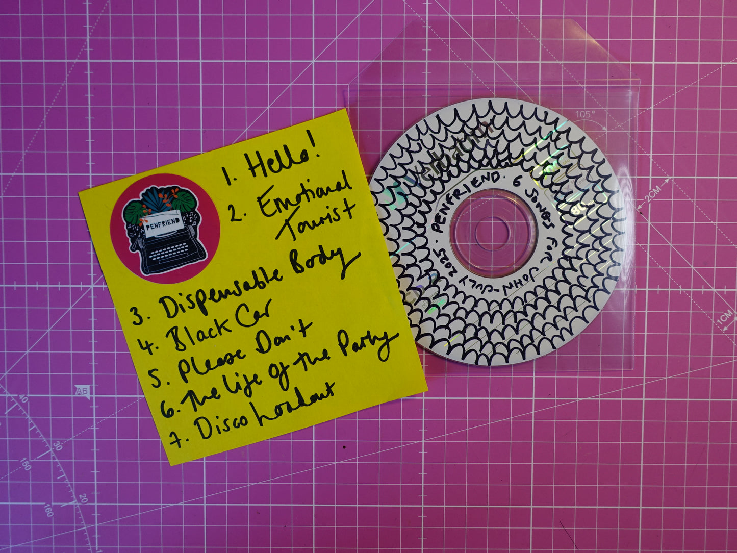 Personal Gig Recording with Signed CD Memento + DOWNLOAD