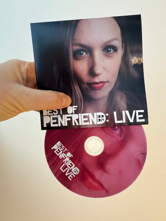 Best of PENFRIEND: LIVE 2020-2024 - Ltd Edition Signed CD