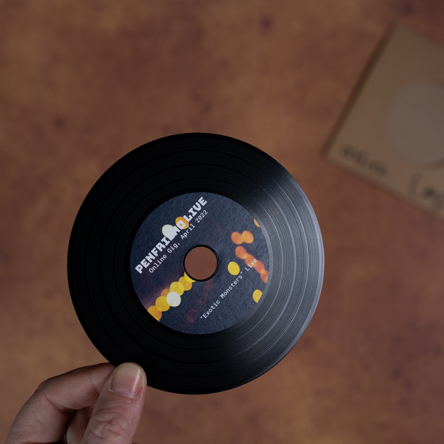 "Exotic Monsters" Live June 2022 - rare signed black vinyl effect CD