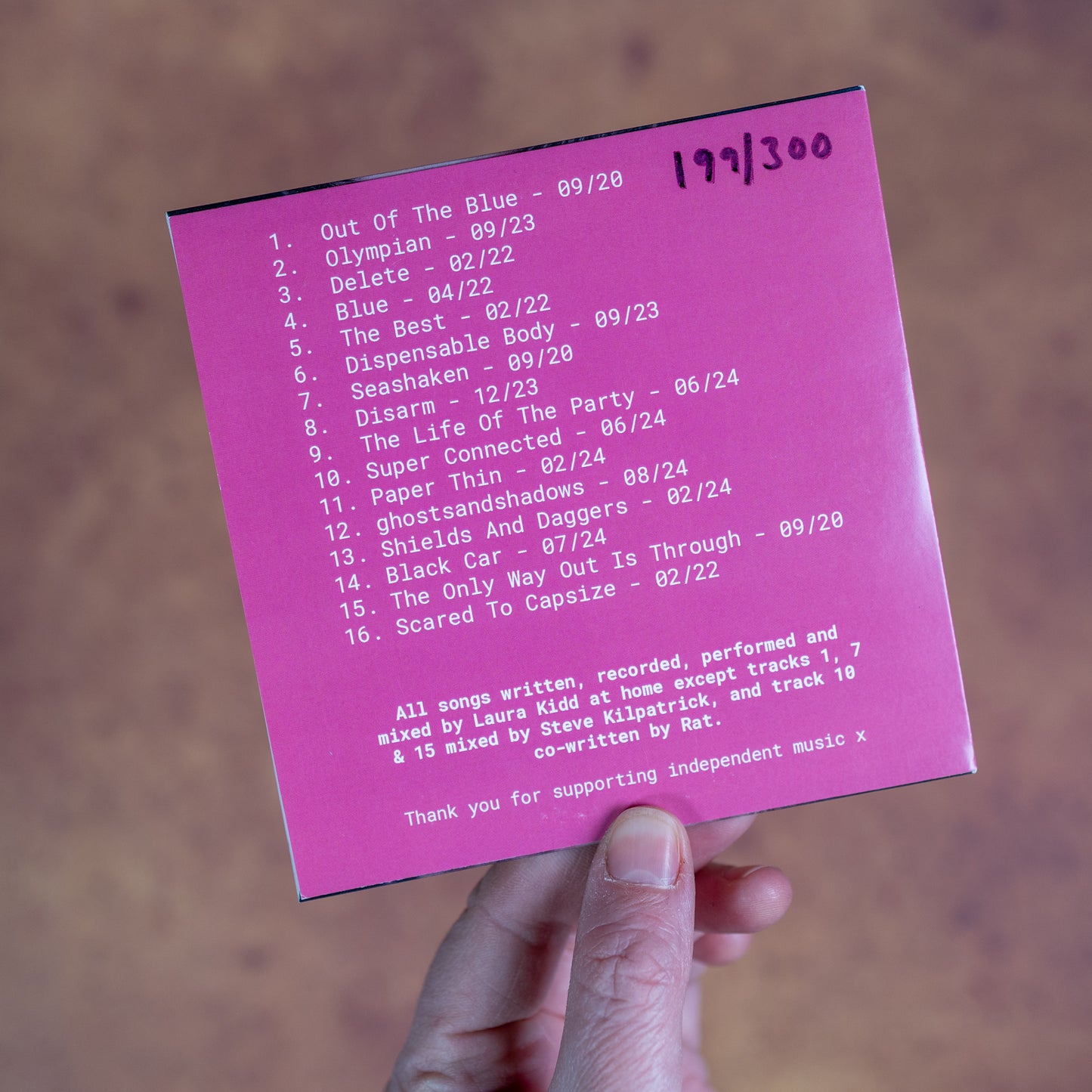 Best of PENFRIEND: LIVE 2020-2024 - Ltd Edition Signed CD