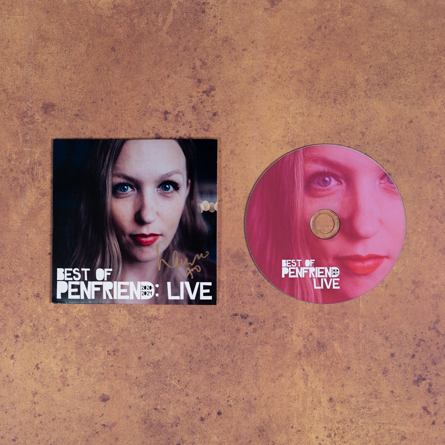 Best of PENFRIEND: LIVE 2020-2024 - Ltd Edition Signed CD