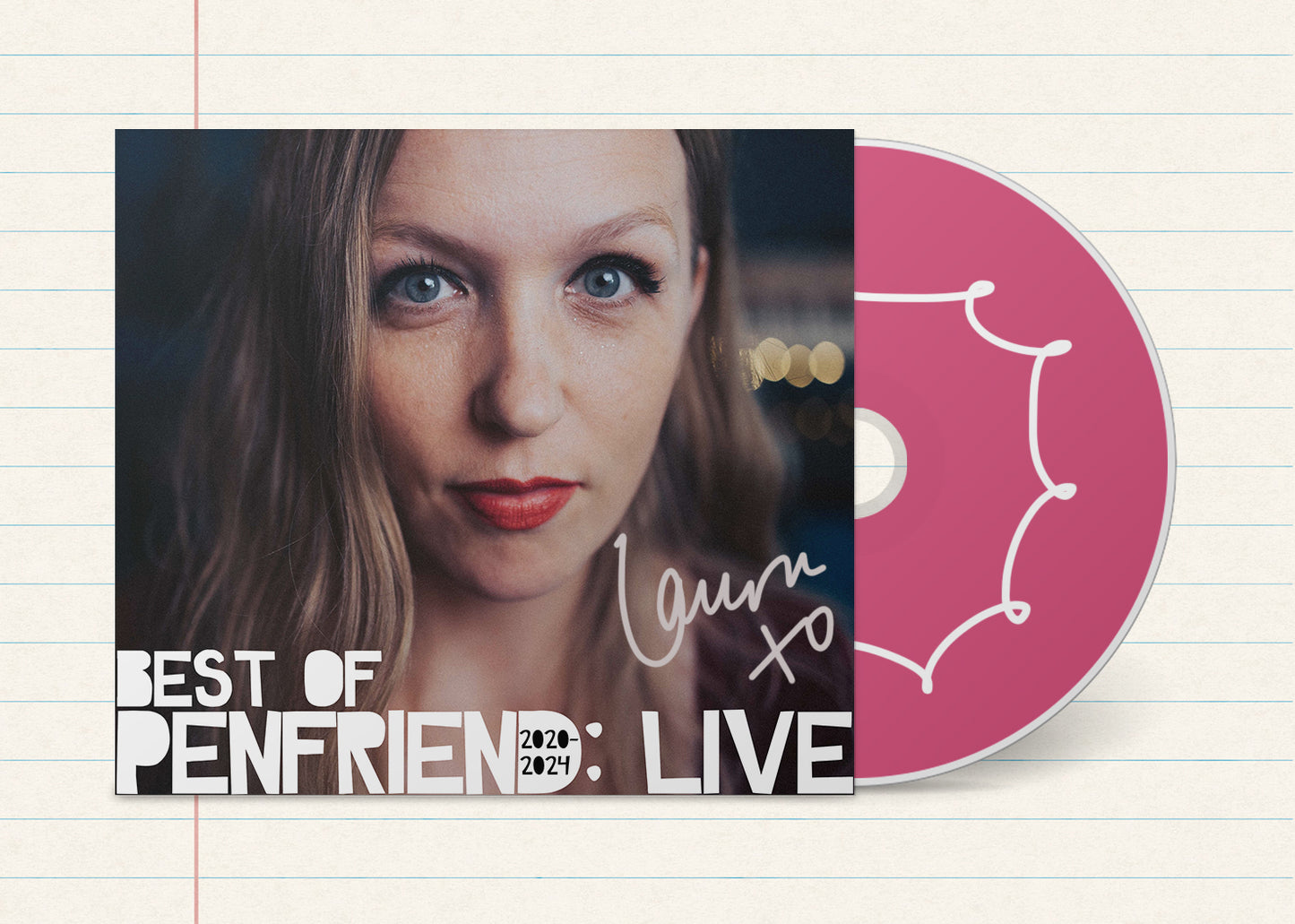 Best of PENFRIEND: LIVE 2020-2024 - Ltd Edition Signed CD