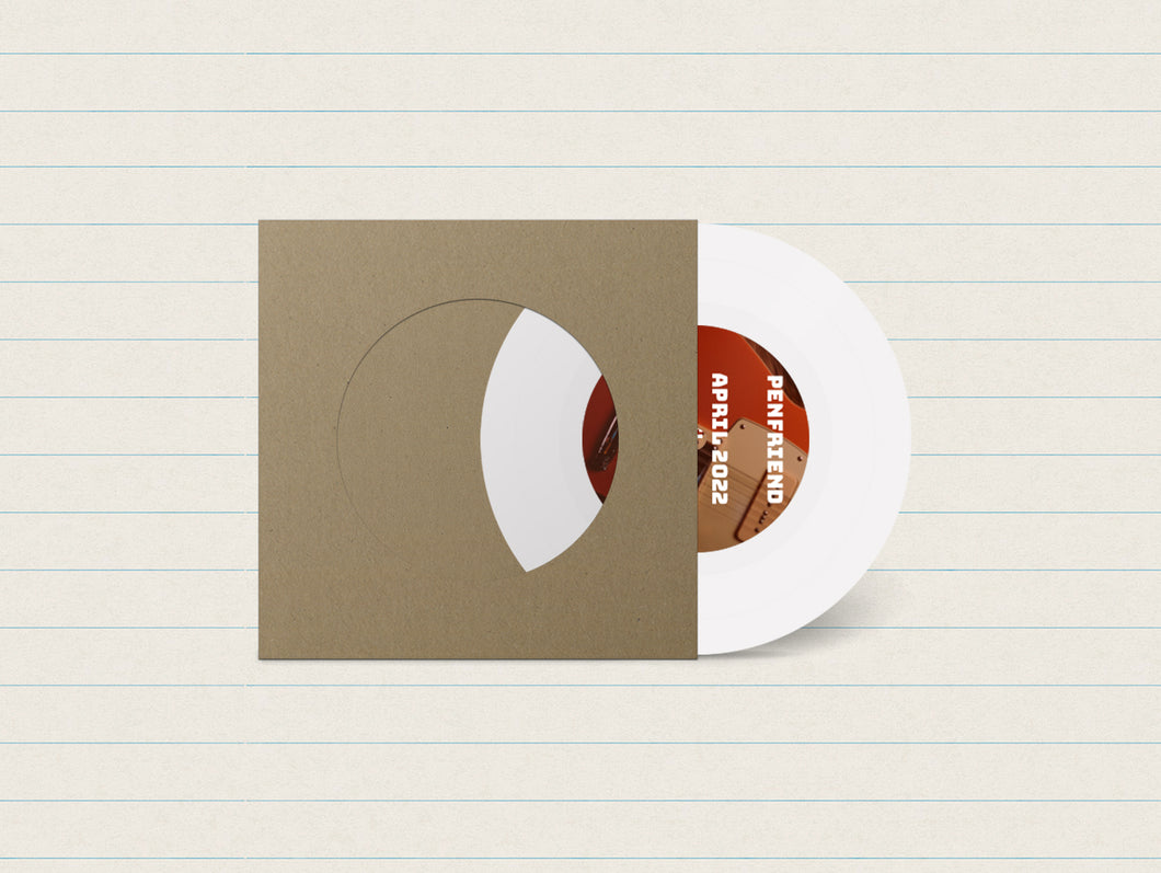 Super rare white vinyl effect CD - Online Gig April 2022