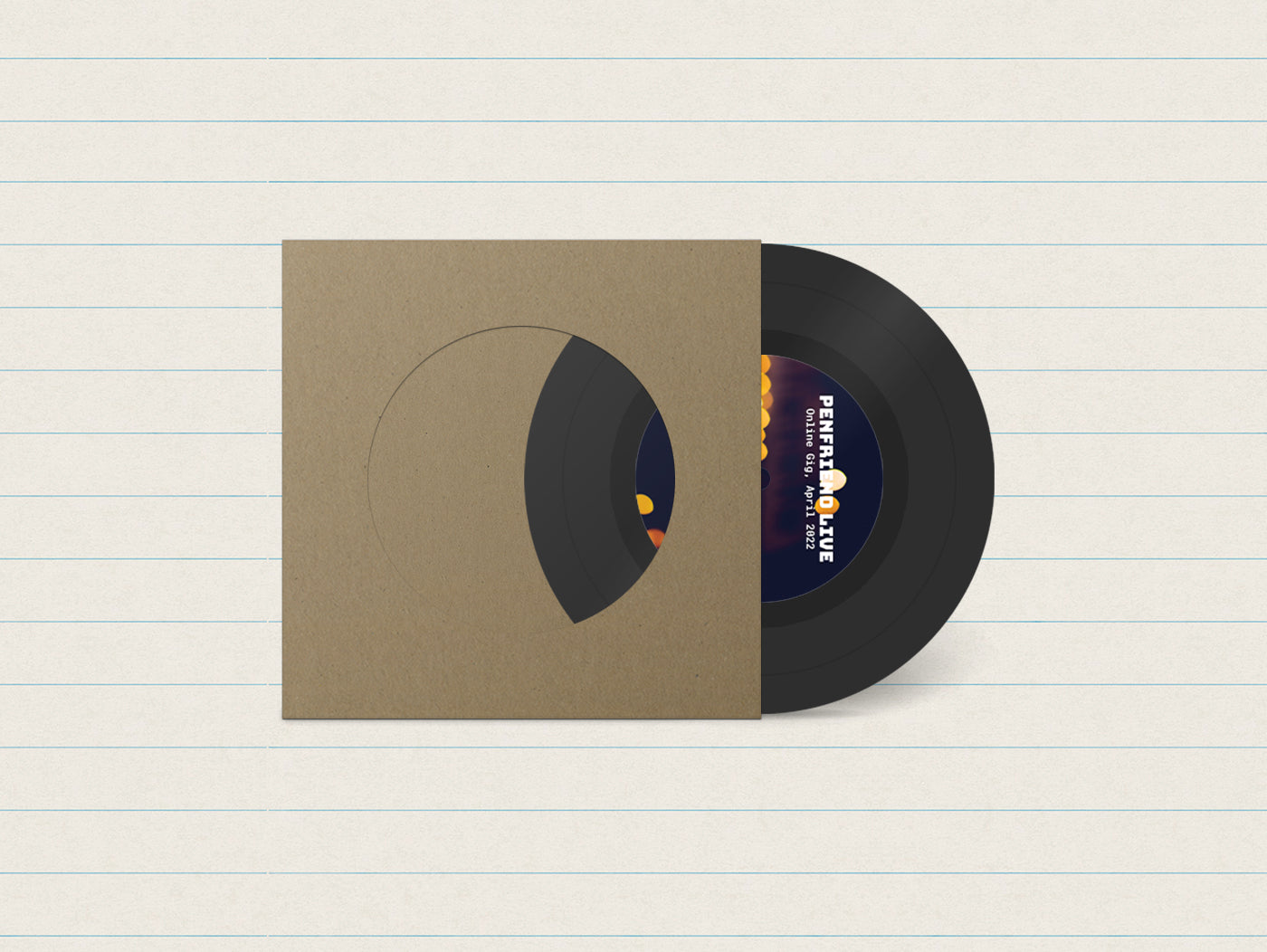 **SIGNED Rare black vinyl effect CD - "Exotic Monsters" live June 2022
