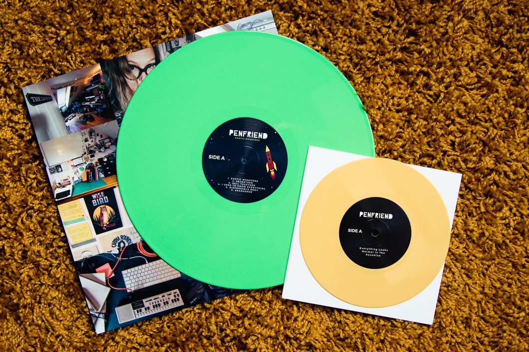 **SIGNED Exotic Monsters (2021) - Deluxe Green Vinyl inc bonus 7