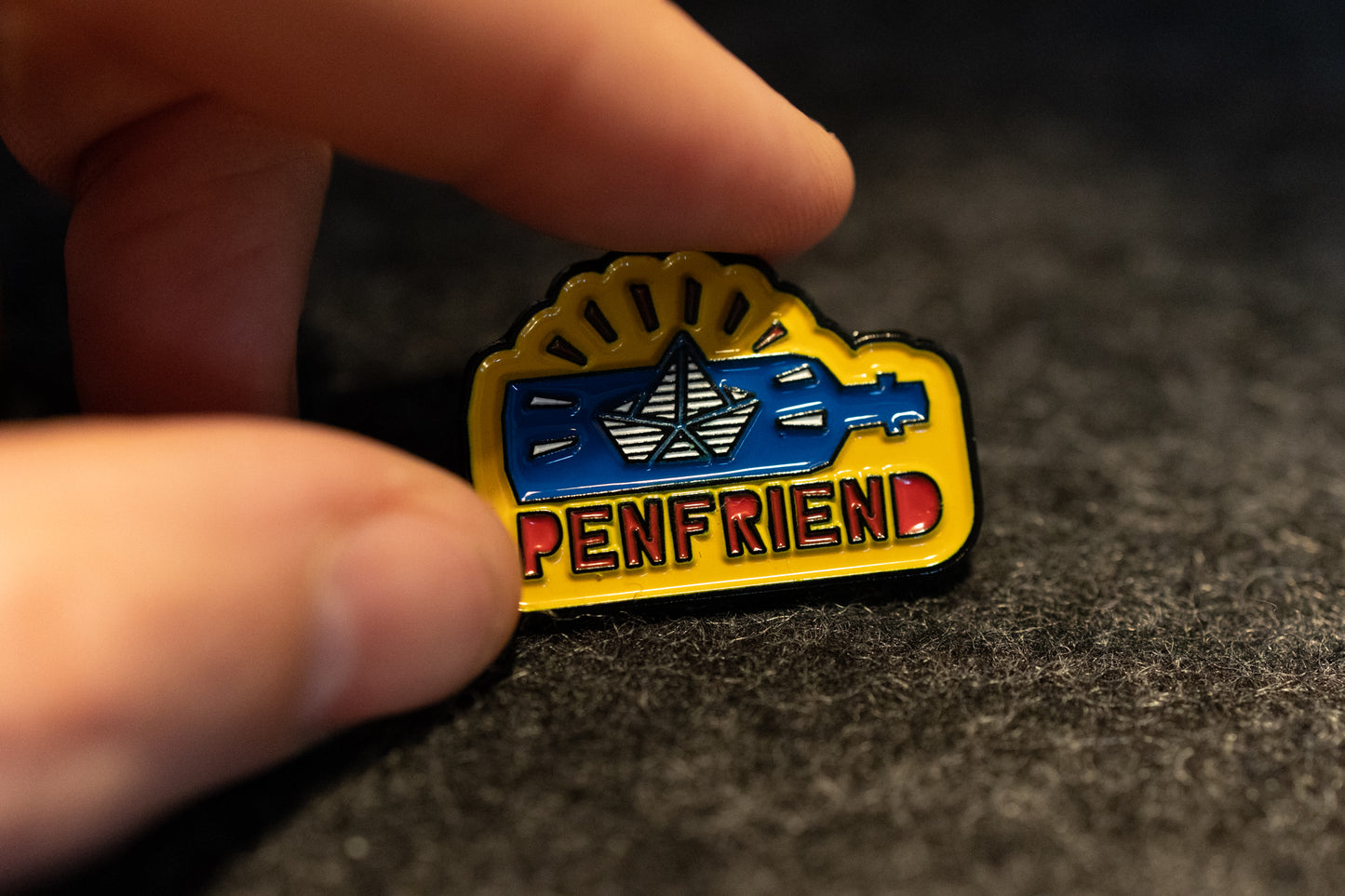 Penfriend - Enamel pin badge