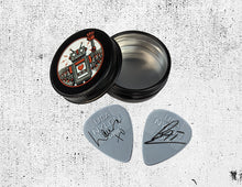 Load image into Gallery viewer, OIAT -  Guitar Pick Tin with Signed Guitar Picks
