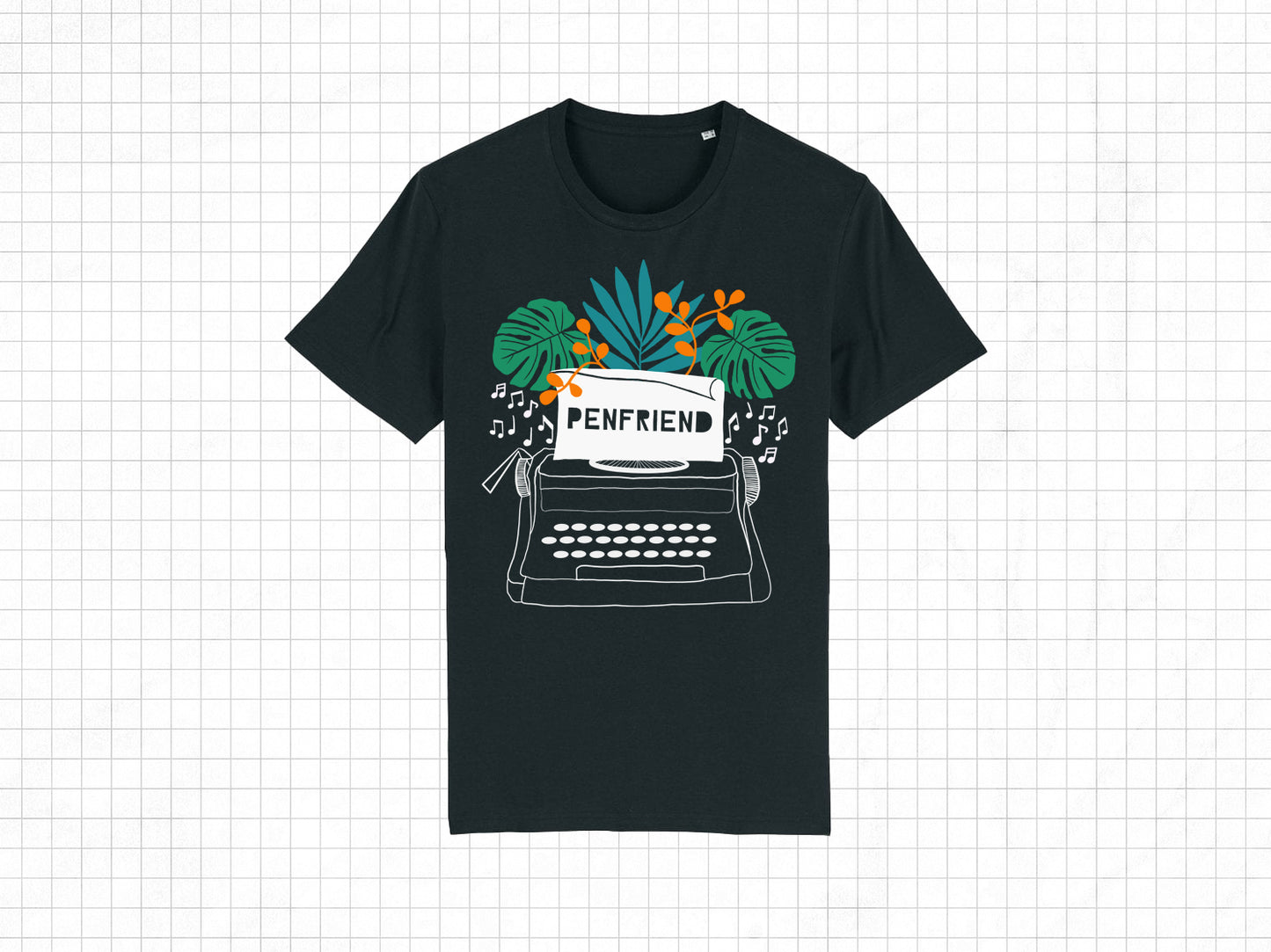 Penfriend Typewriter Tee